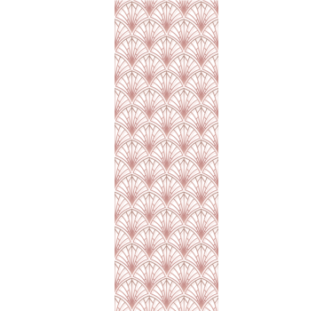 Modern roller blind elegant art deco fans - TenStickers