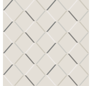 Modern roller blind with nordic diamonds - TenStickers