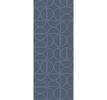 Modern roller blind geometric gray design - TenStickers