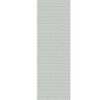 Modern roller blind in mint green geometric pattern - TenStickers