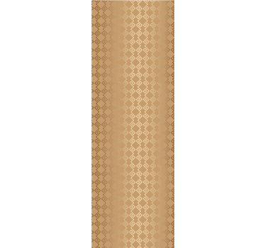 Modern roller blind eclectic art deco gold columns - TenStickers