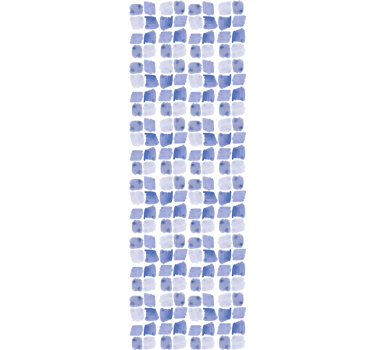 Modern roller blind random square halftone pattern - TenStickers