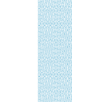 Modern roller blind with unique wave design - TenStickers