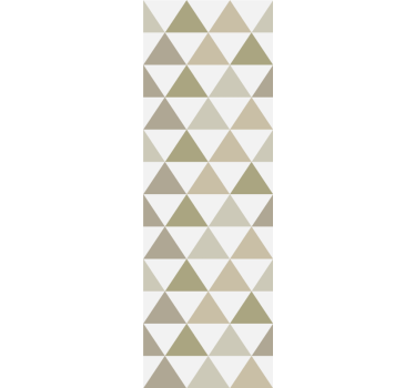 Modern roller blind in varying shades of beige - TenStickers