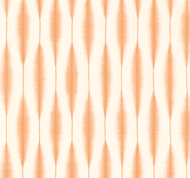 Modern roller blind in orange ikat kasuri - TenStickers