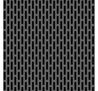 Modern roller blind with black metal grid - TenStickers