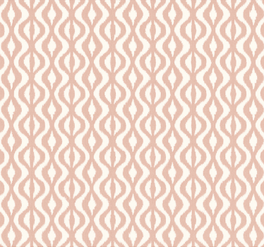 Modern roller blind dusty rose ikat pattern - TenStickers