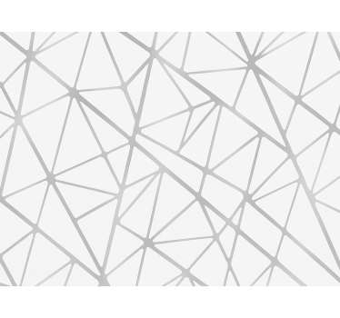 Modern roller blind artistic mural design - TenStickers