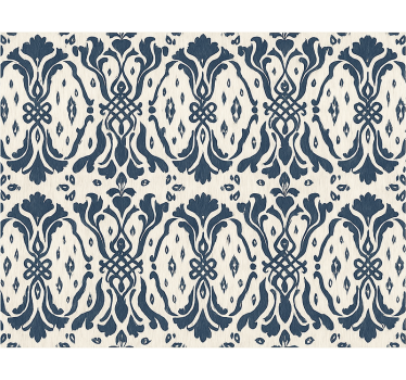 Modern roller blind with vintage black ornaments - TenStickers