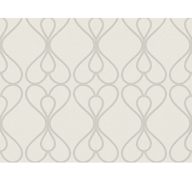 Modern roller blind textured grey linen effect - TenStickers