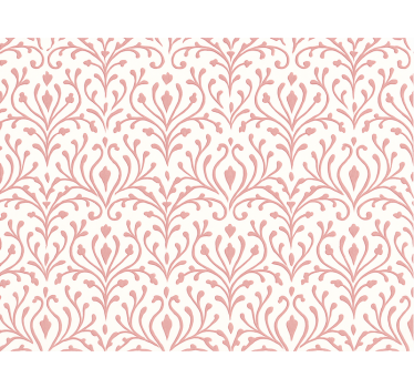 Modern roller blind elegant minimalist pink design - TenStickers