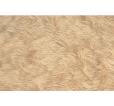 Beige roller blind with wool effect design - TenStickers