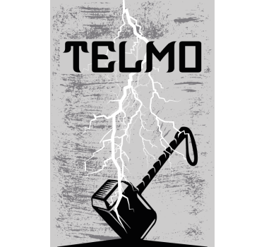 Hero of hammer Geek blind - TenStickers