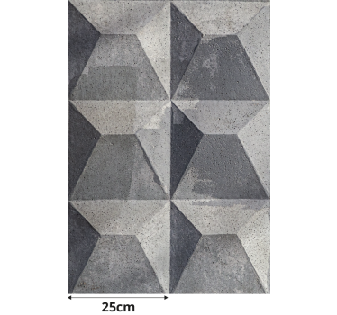 "béton brut" texture Modern blind - TenStickers