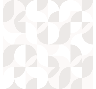 Retro White Tones Living Room Roller Blind - TenStickers