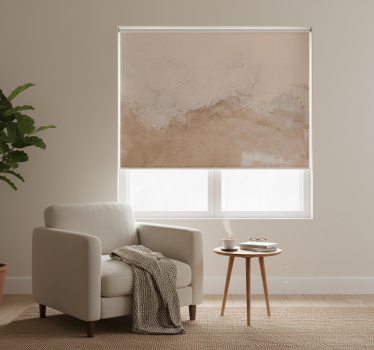 Beige roller blind sand texture - TenStickers