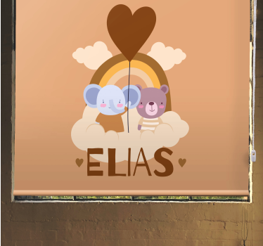Koala Bear Friends custom roller blind - TenStickers