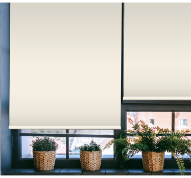 Light Beige Living room roller blind - TenStickers