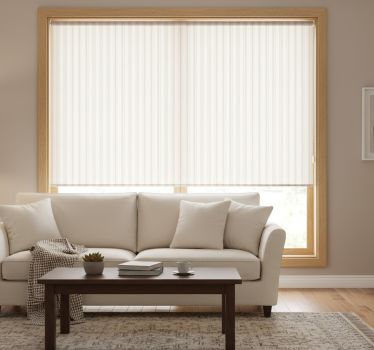Modern roller blind classic stripe - TenStickers