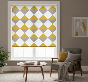 Modern roller blind glam pantone color block - TenStickers