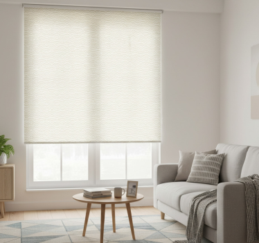 Modern roller blind simple tranquil waves - TenStickers