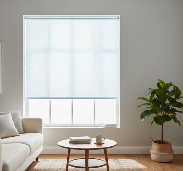 Modern roller blind with unique wave design - TenStickers