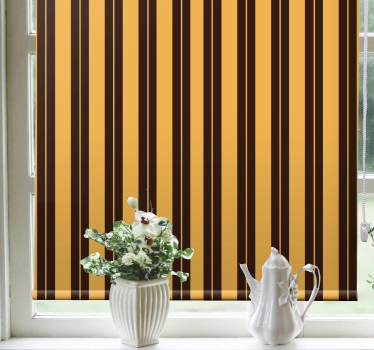 vintage vertical strips pattern Other kitchen blind - TenStickers