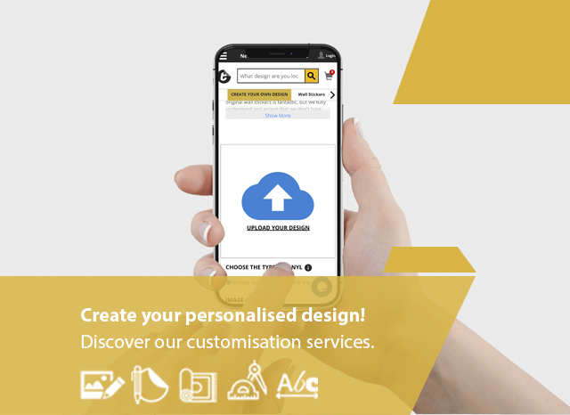 Decorate any part of your home!