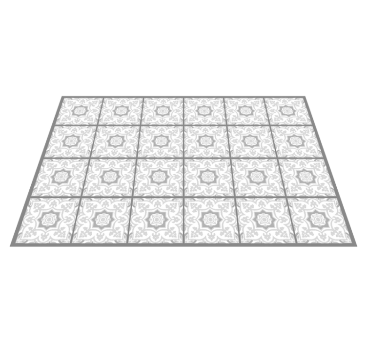 Gray tones original placemat - TenStickers