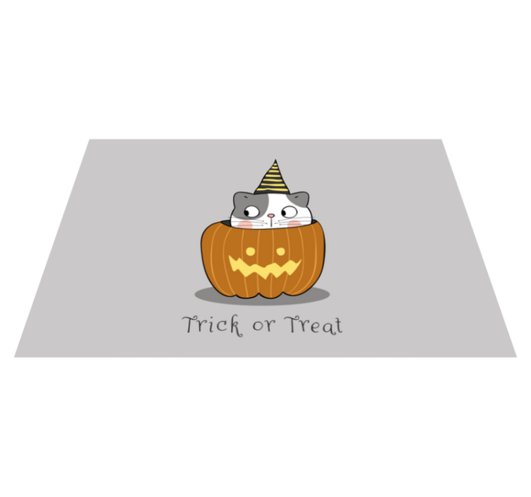 Cute Halloween children placemats - TenStickers