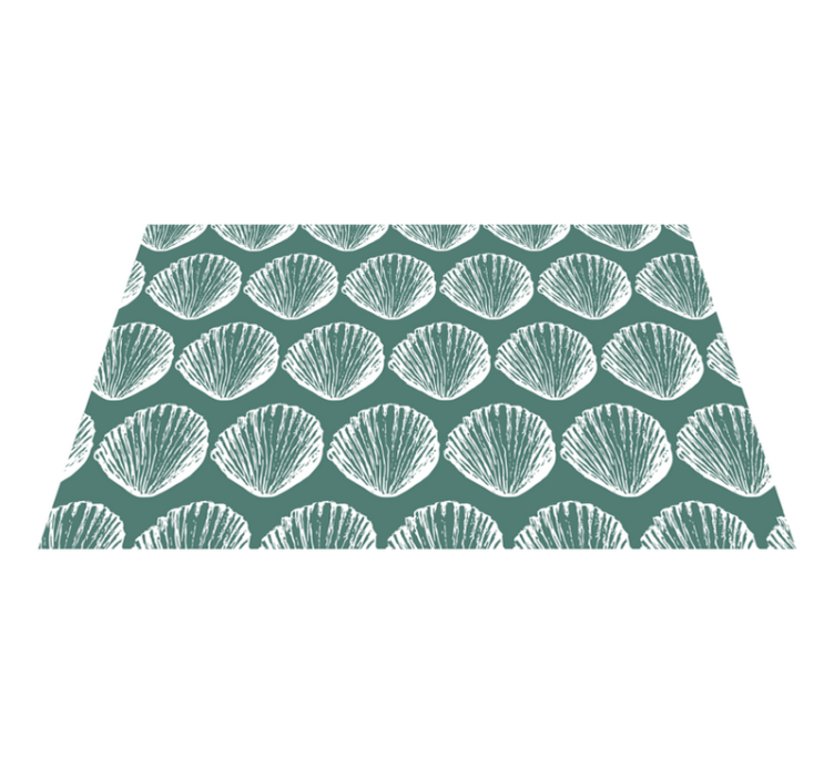 Shell pattern table placemat - TenStickers