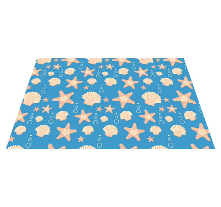 Original placemat nautical shell designs - TenStickers