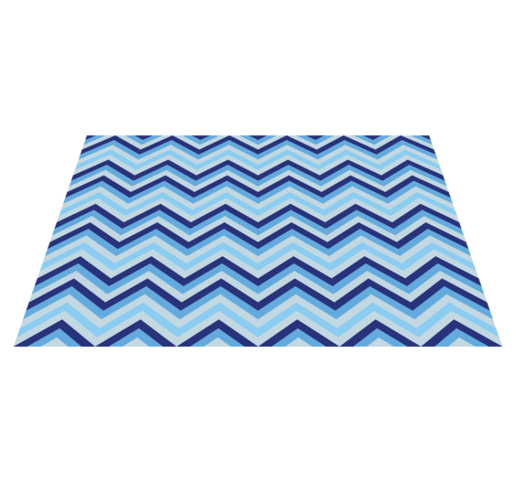 Chevron pattern surface placemat - TenStickers