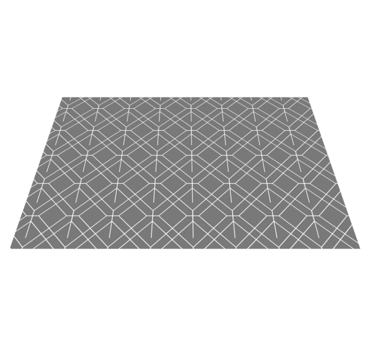 Modern placemat with chic geometric design - TenStickers