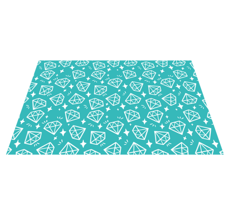 Original placemat with diamond pattern design - TenStickers