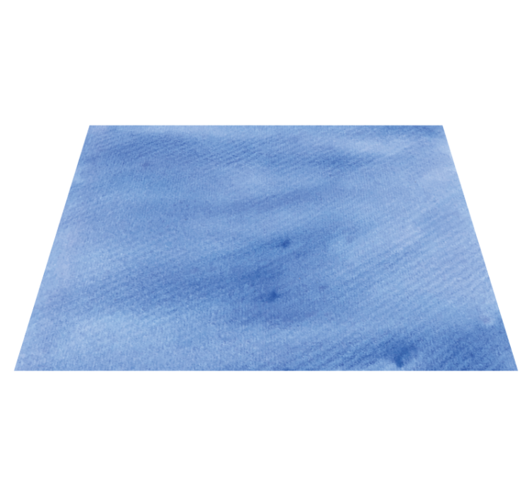 Placemat with smooth blue surface - TenStickers