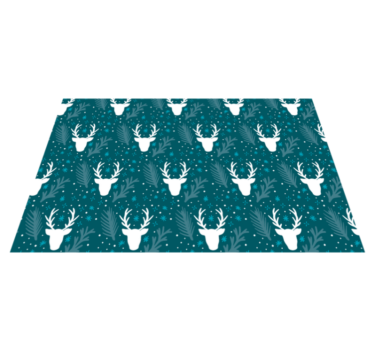 Christmas placemat for a stylish holiday table - TenStickers