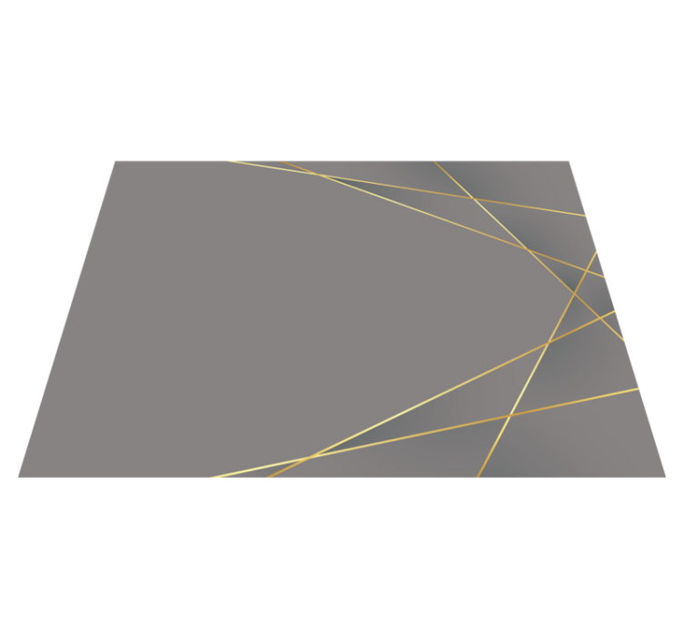 Grey tone geometrical shapes elegant placemats - TenStickers