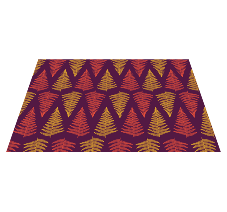 Fern leaves original placemats - TenStickers