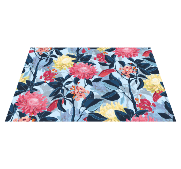 Floral meadow on the sky original placemats - TenStickers