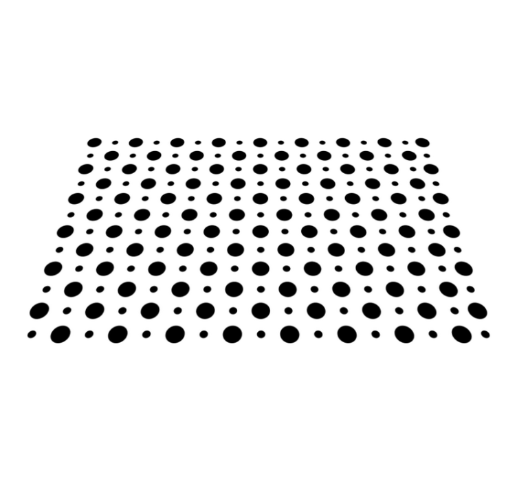 Simple Dots Pattern original placemats - TenStickers