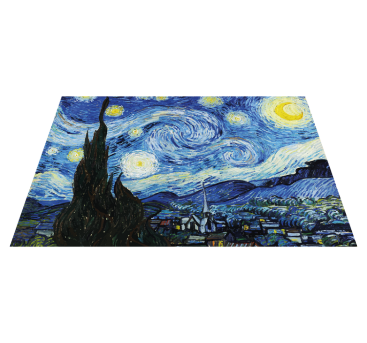 Van Gogh's Starry night original placemats - TenStickers