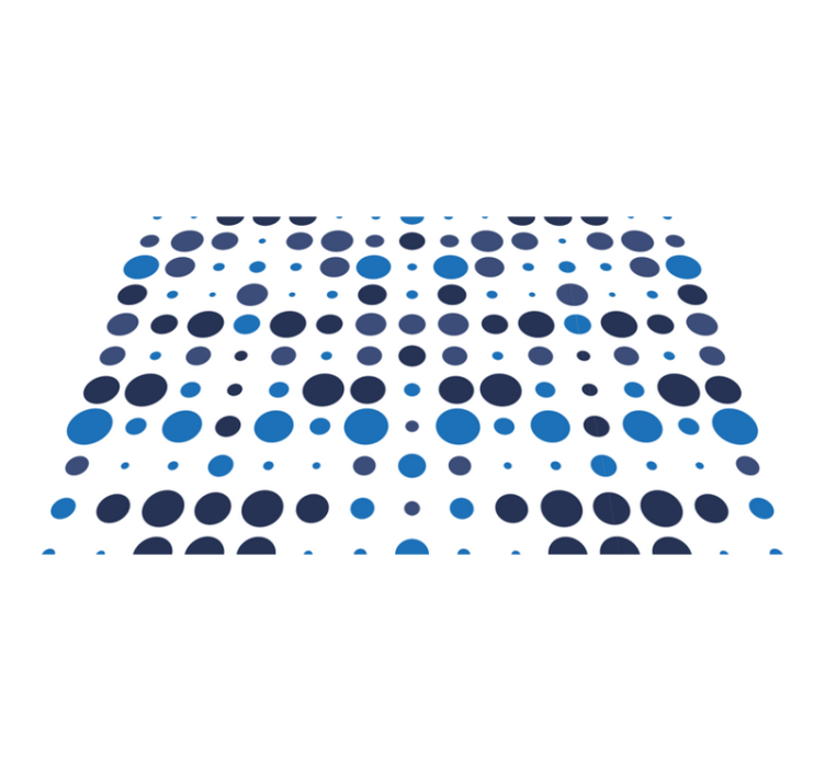 Circle pattern surface placemat - TenStickers