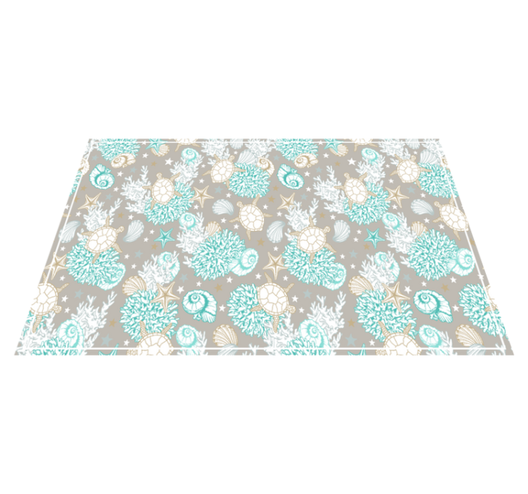 Original placemat with shell-patterned design - TenStickers