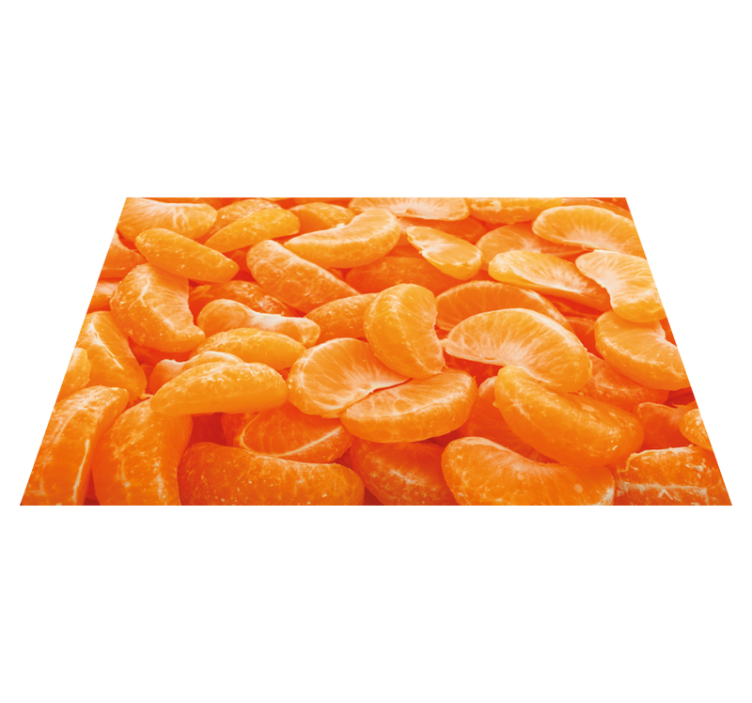 Citrus fruit composition placemat for home - TenStickers