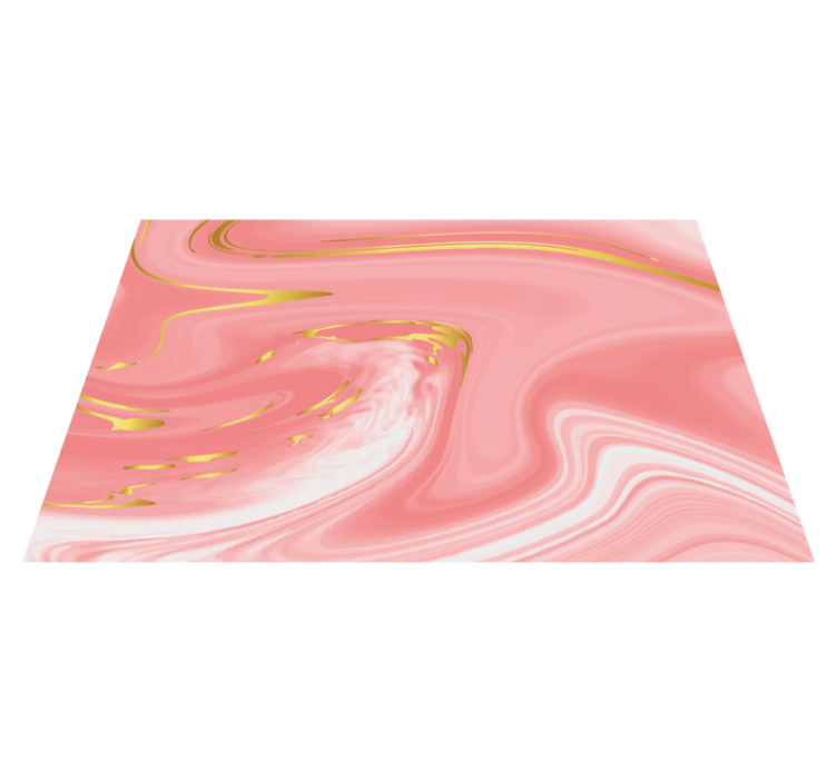 Swirling Pink Marble modern placemat - TenStickers