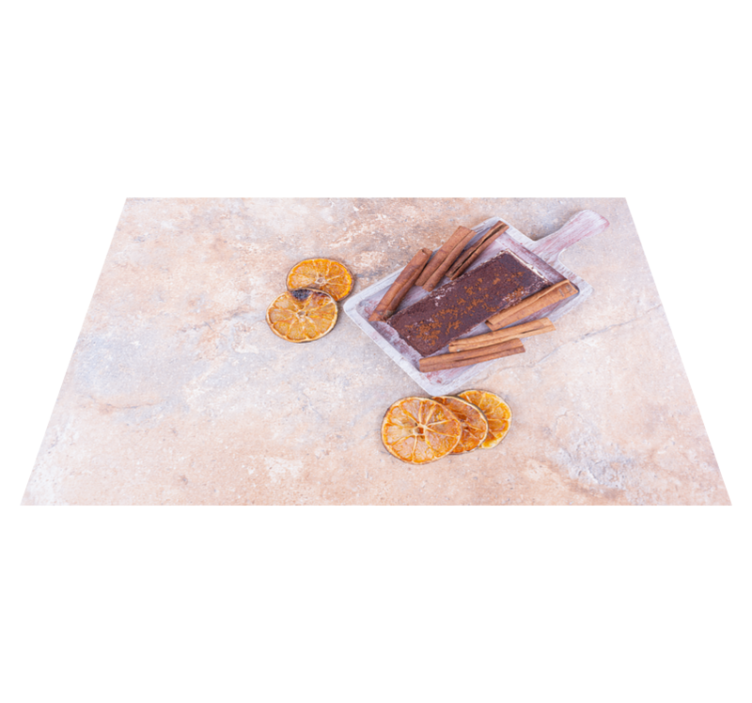 Grapes and spices children placemat - TenStickers