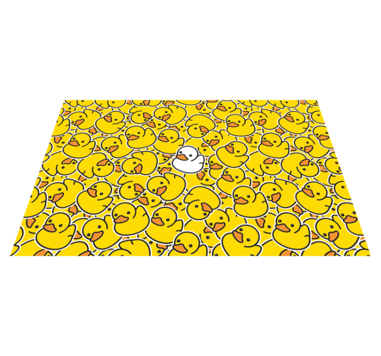 Children placemat with duckling pattern design - TenStickers