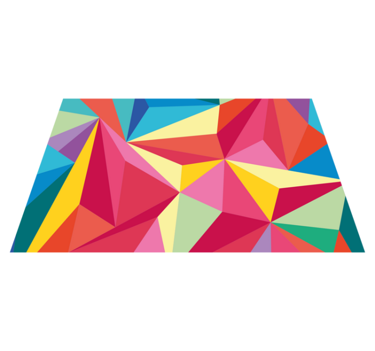 Original placemat geometric color design - TenStickers