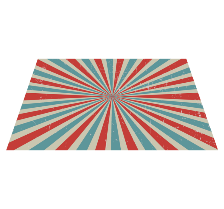 Original placemat bold spiral design - TenStickers